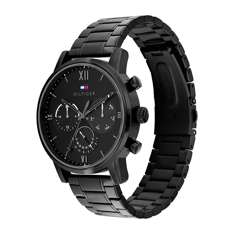 Tommy Hilfiger Sullivan Black Dial Quartz Men's Watch- 1791879